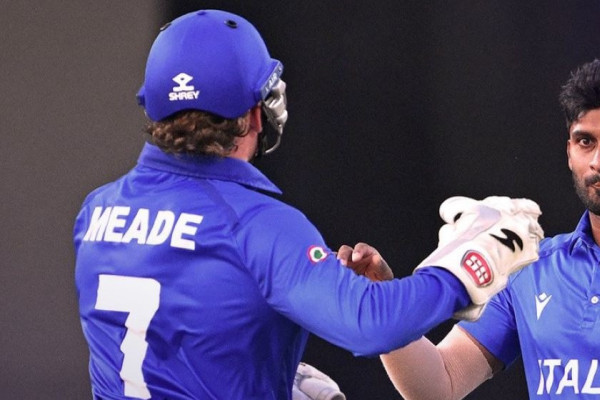 विश्वकप क्रिकेटः नेपालको समूहमा रहेको इटलीको प्रभावशाली प्रदर्शन, युएई ८१ रनमा अलआउट